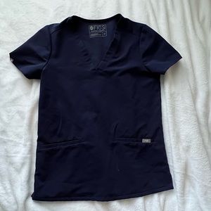 Figs Casma Three-Pocket Scrub Top XS